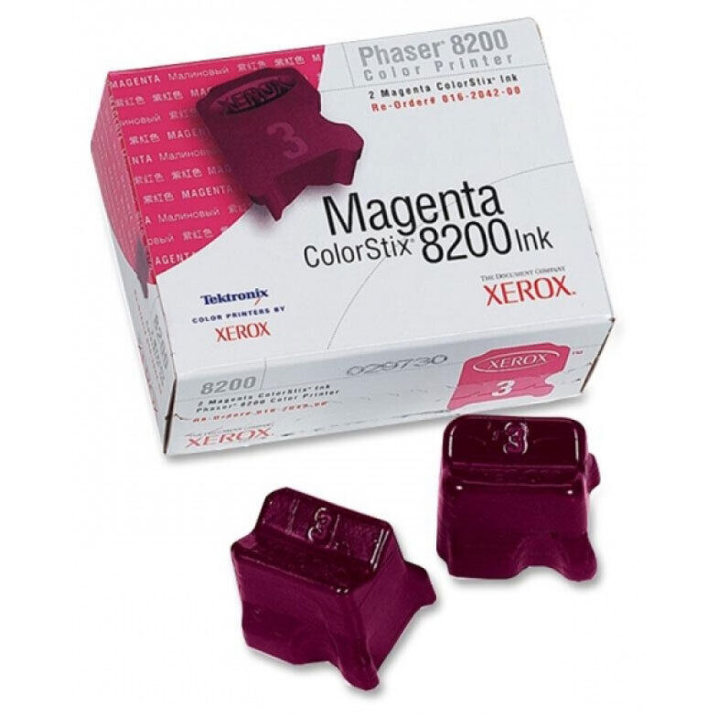 МАСТИЛО ЗА XEROX ColorStix PHASER 8200 - ink 2 Magenta Sticks - OUTLET - PN 016204200