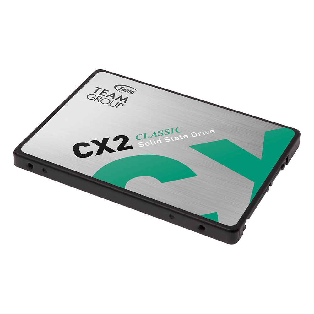 Вътрешен твърд диск Team Group SSD CX2 - 512 GB - 2.5" - SATA 6 GB/s - P№ T253X6512G0C101