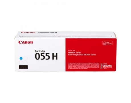 КАСЕТА ЗА CANON i-SENSYS LBP 660C series/MF 740C Series - Cyan - CRG055HC (CRG-055HC) - PN 3019C002AA