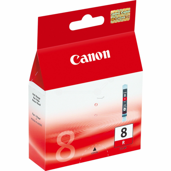 ГЛАВА ЗА CANON PIXMA iP 4200/5200/5200R/6600D/ MP 500/800 - Red - ink tank - CLI-8R - P№ 0626B001 - `13 ml`