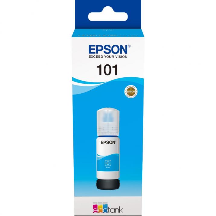 БУТИЛКА МАСТИЛО ЗА EPSON L4150/L4160/L6160/L6170/L6190 - /101/ -  EcoTank - Cyan - Ink Bottle - P№ C13T03V24A