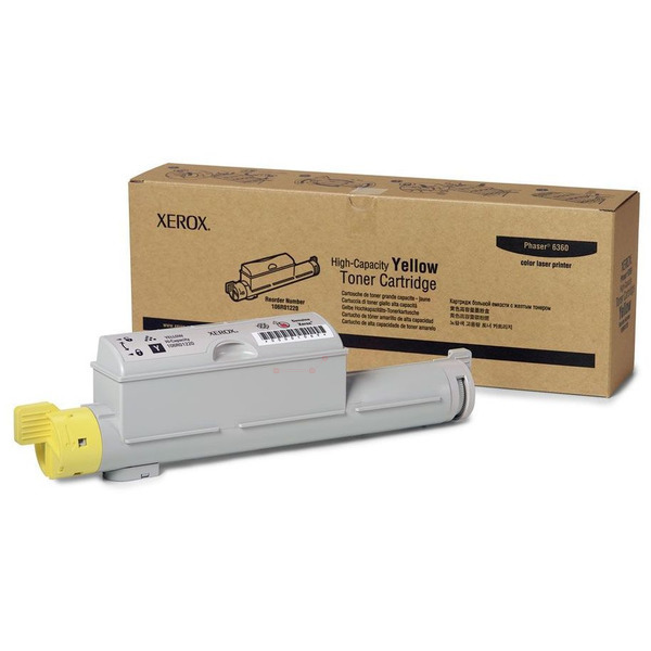 КАСЕТА ЗА XEROX Phaser 6360 - Yellow - HIGH CAPACITY - P№ 106R01220