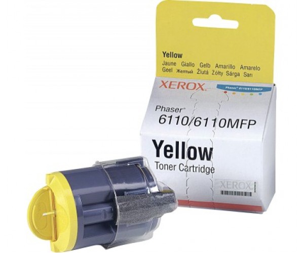 КАСЕТА ЗА XEROX Phaser 6110/6110N/6110 MFP/S/X - Yellow - P№ 106R01204