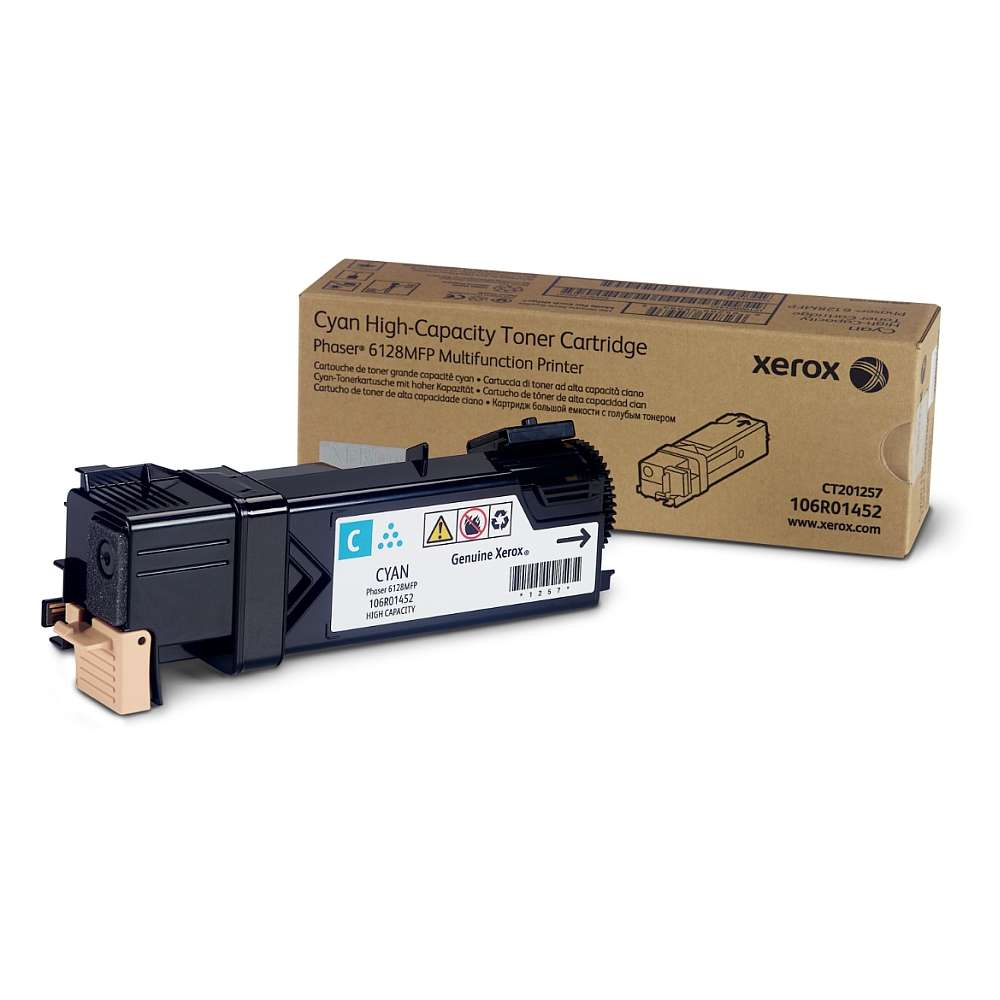 КАСЕТА ЗА XEROX Phaser 6128 - Cyan - PN 106R01456