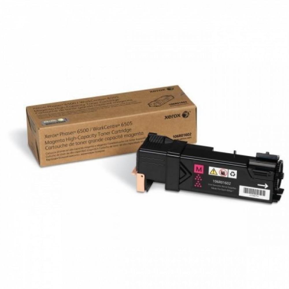 КАСЕТА ЗА XEROX Phaser 6500/WorkCentre 6505 - Magenta - HIGH CAPACITY - PN 106R01602