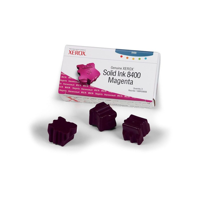 МАСТИЛО ЗА XEROX ColorStix PHASER 8400 - ink 3 Magenta Sticks - OUTLET - P№ 108R00606