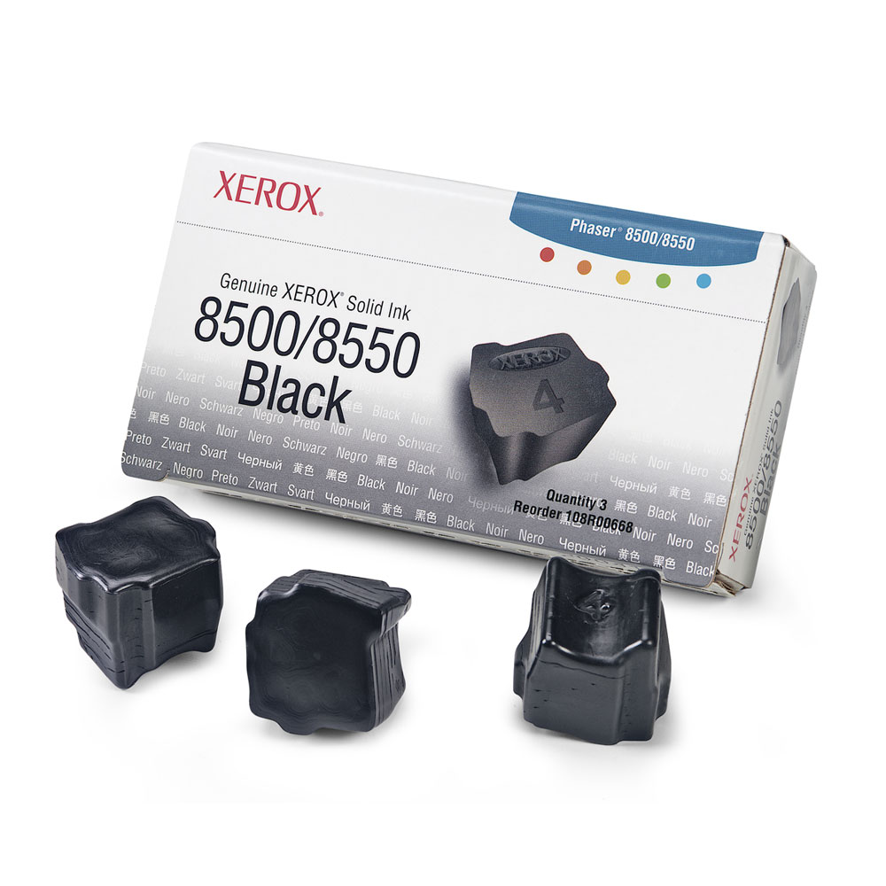 МАСТИЛО ЗА XEROX ColorStix PHASER 8500/8550 - ink 3 Black Sticks - OUTLET - P№ 