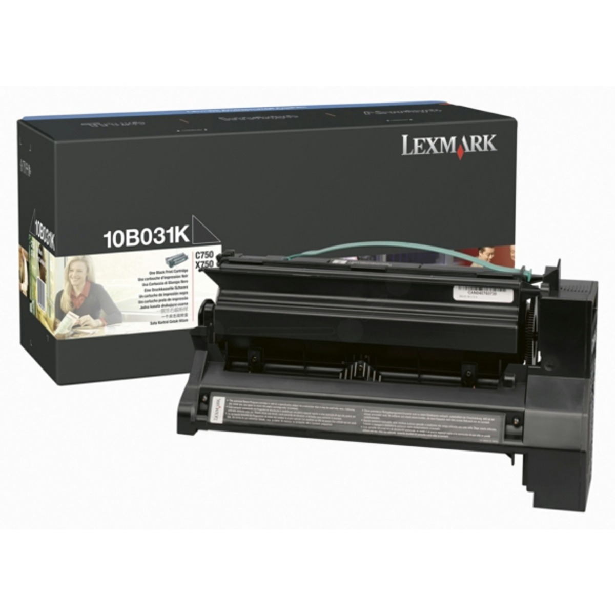 КАСЕТА ЗА LEXMARK C 750 - Black - OUTLET - P№ 10B031K