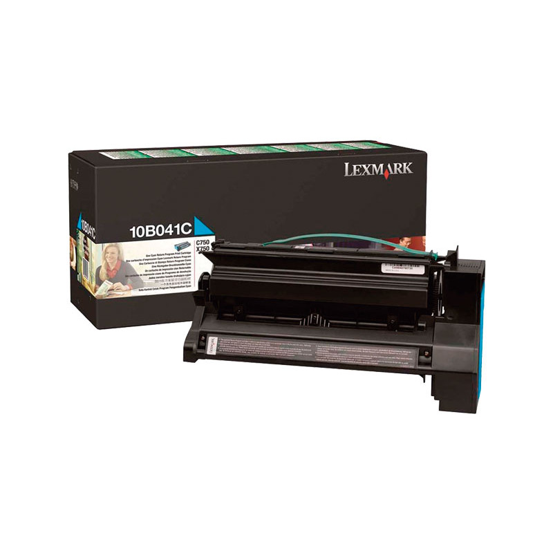 КАСЕТА ЗА LEXMARK C750 - Cyan - Return program cartridge - OUTLET - PN 10B041C