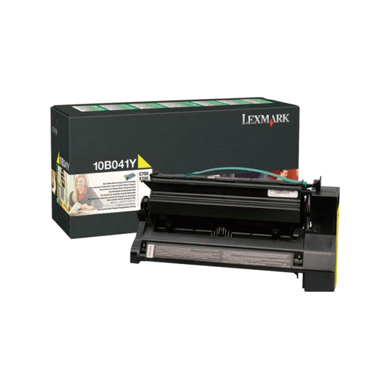 КАСЕТА ЗА LEXMARK C750 - Yellow - Return program cartridge - OUTLET - P№ 10B041Y