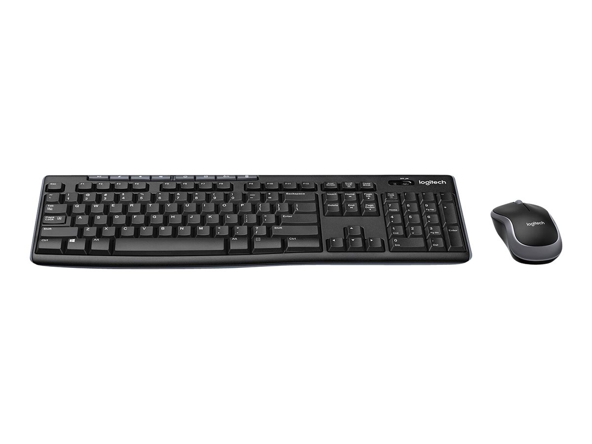 КОМПЛЕКТ МИШКА + КЛАВИАТУРА LOGITECH MK270 US - Wireless - БЕЗ БДС КИРИЛИЗАЦИЯ - Black - P№ 920-004508