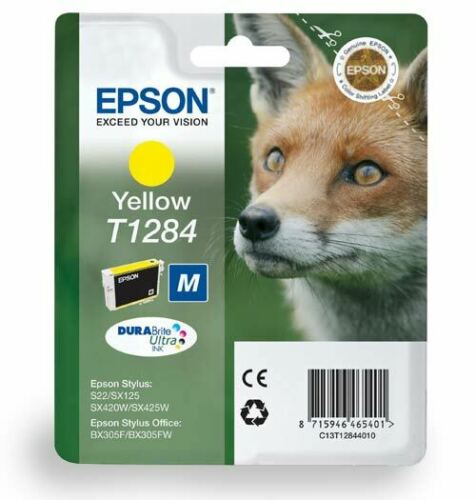 ГЛАВА ЗА EPSON STYLUS S22/SX 125/130/230/235/420W/425W/430W/435W/438W/440W/BX 305F - Yellow - P№ C13T12844010