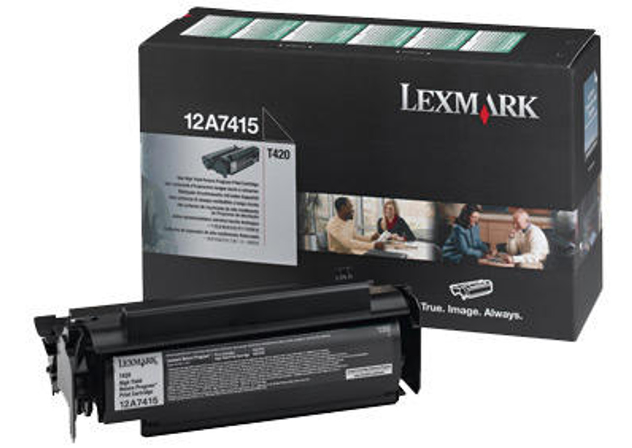 КАСЕТА ЗА LEXMARK OPTRA T420 - Black - Return program cartridge  - OUTLET - P№ 12A7415