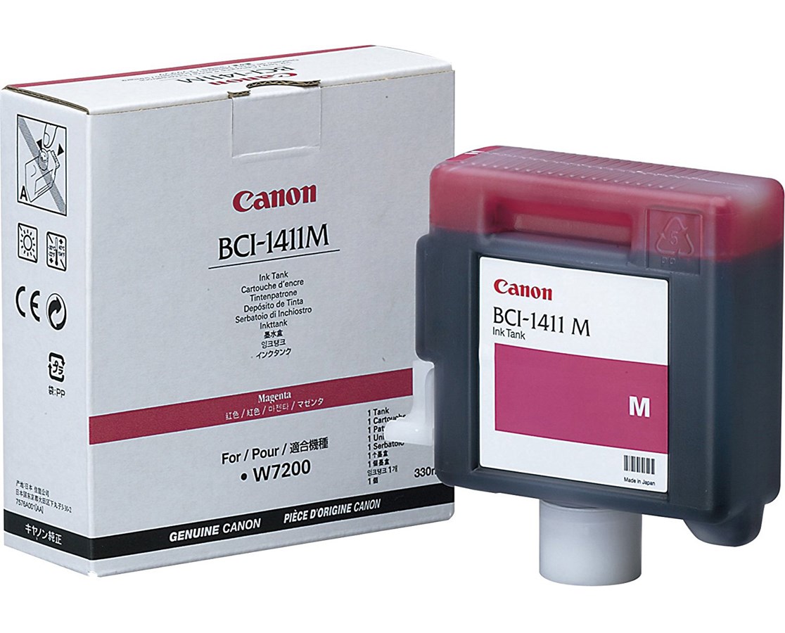 ГЛАВА ЗА  CANON W 7200/8200/8400 - Magenta - ink tank - BCI-1411M - P№ 7576A001