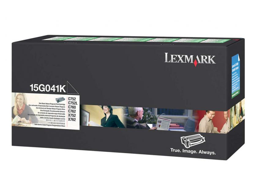 КАСЕТА ЗА LEXMARK C752 - Black - Return program cartridge - OUTLET - P№ 15G041K