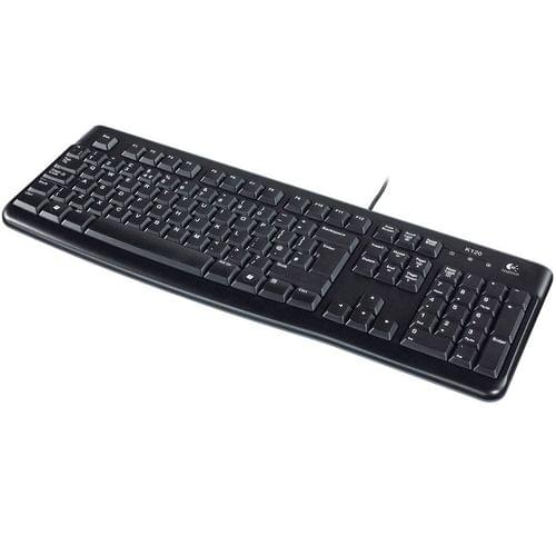 КЛАВИАТУРА LOGITECH K120 US - USB - БЕЗ БДС КИРИЛИЗАЦИЯ (WITHOUT BDS Cyrillic) - Black - P№ 920-002479