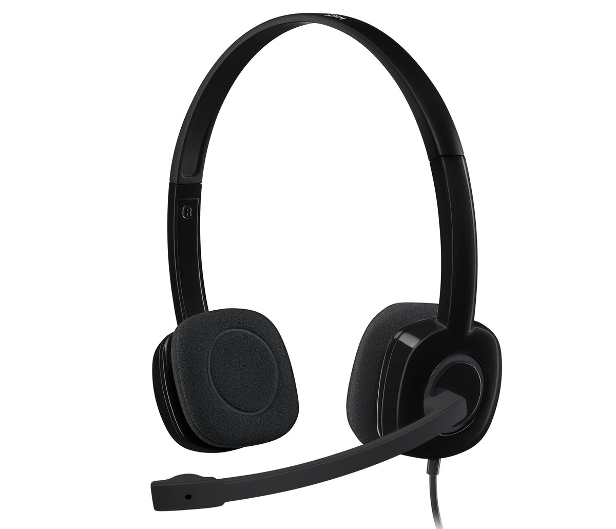 СЛУШАЛКИ LOGITECH H151 - Wired - Black - P№ 981-000589