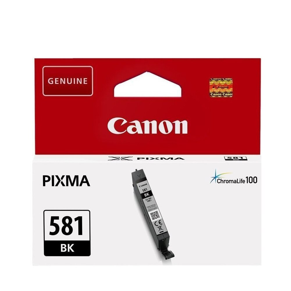 ГЛАВА ЗА CANON PIXMA TR 7550/8550/TS 6150/6151/8150/8151/8152/9150/9155 - Black - ink tank - /581/ - CLI-581BK (CLI581BK) - PN 2106C001