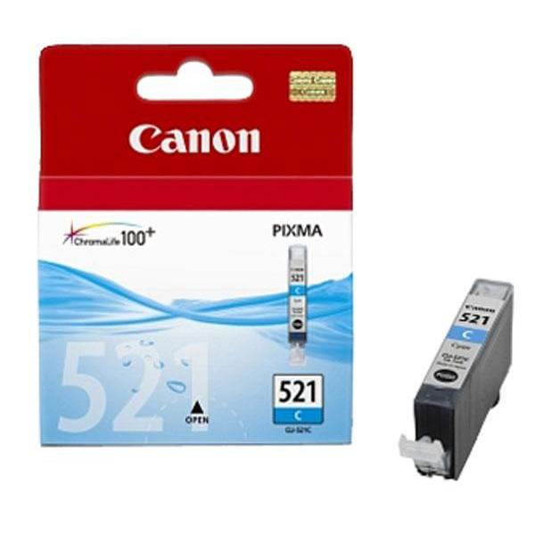 ГЛАВА ЗА CANON PIXMA iP 3600/4600/MP 540/620/630/980 - Cyan - ink tank - /521/ - CLI-521C (CLI521C) - P№ 2934B001