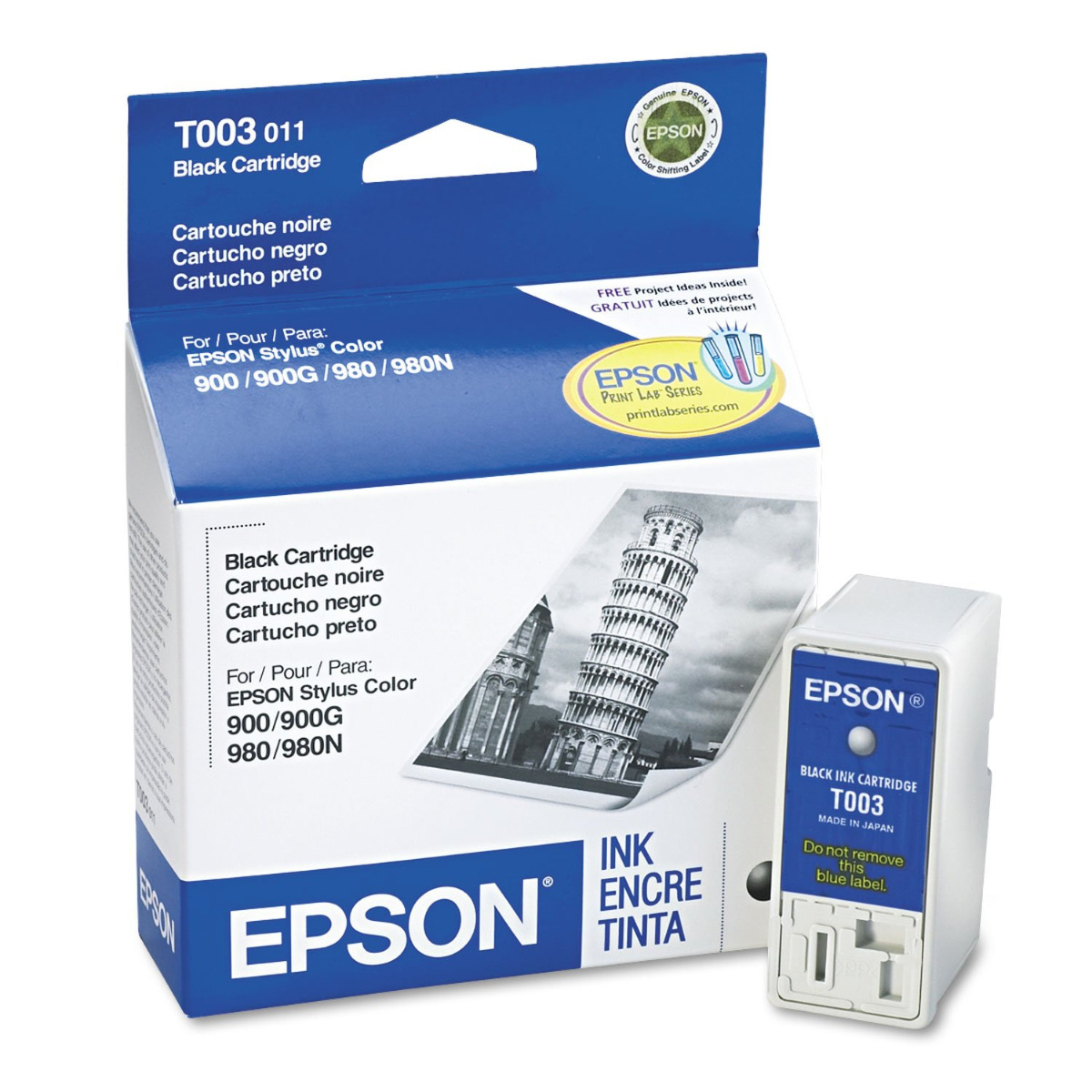 ГЛАВА ЗА EPSON STYLUS COLOR 900/980N - Black - OUTLET - P№ T003011