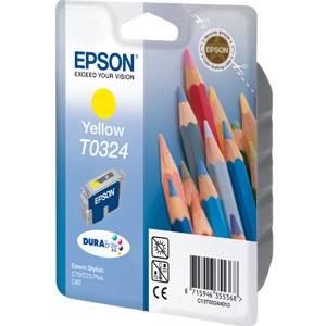 ГЛАВА ЗА EPSON STYLUS C70/C80 - Yellow - OUTLET -  P№ T0324