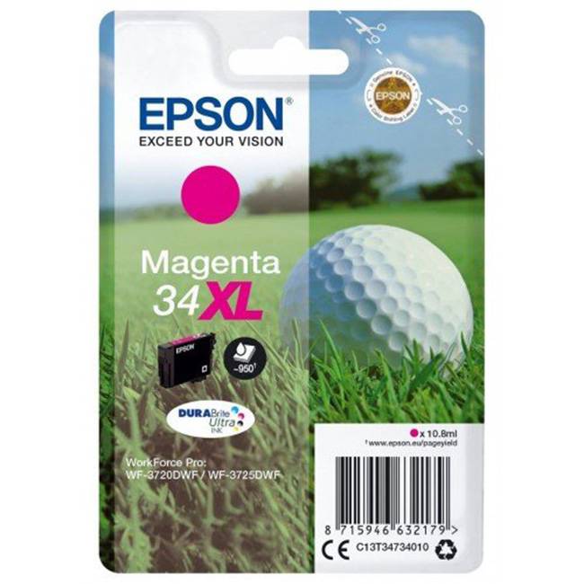 ГЛАВА ЗА EPSON WORK FORCE PRO WF 3720WF/3725WF - /34XL/ - Magenta - P№ T34734010