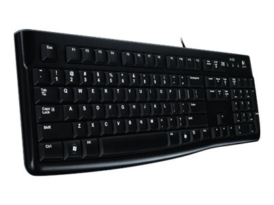 КЛАВИАТУРА LOGITECH K120 US - USB - БЕЗ БДС КИРИЛИЗАЦИЯ (WITHOUT BDS Cyrillic) - Black - P№ 920-002479