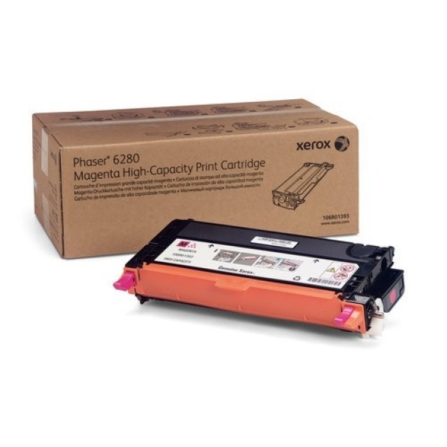 КАСЕТА ЗА XEROX Phaser 6280 - HIGH CAPACITY - Magenta - P№ 106R01401