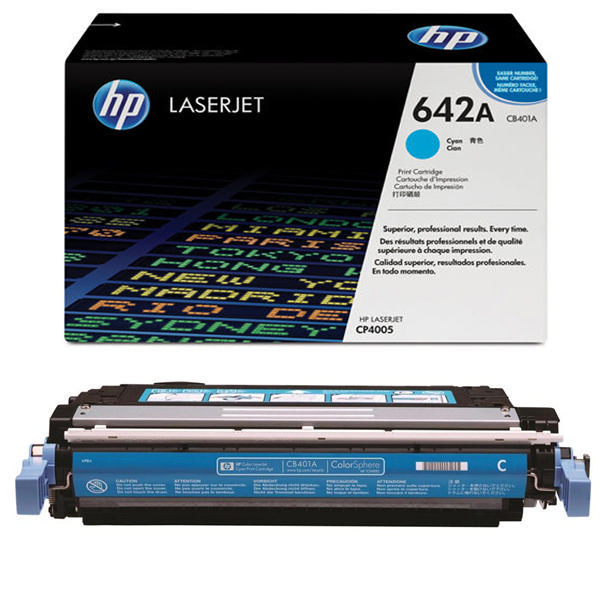 КАСЕТА ЗА HP COLOR LASER JET CP 4005 Series - Cyan - /642A/ - PN CB401A