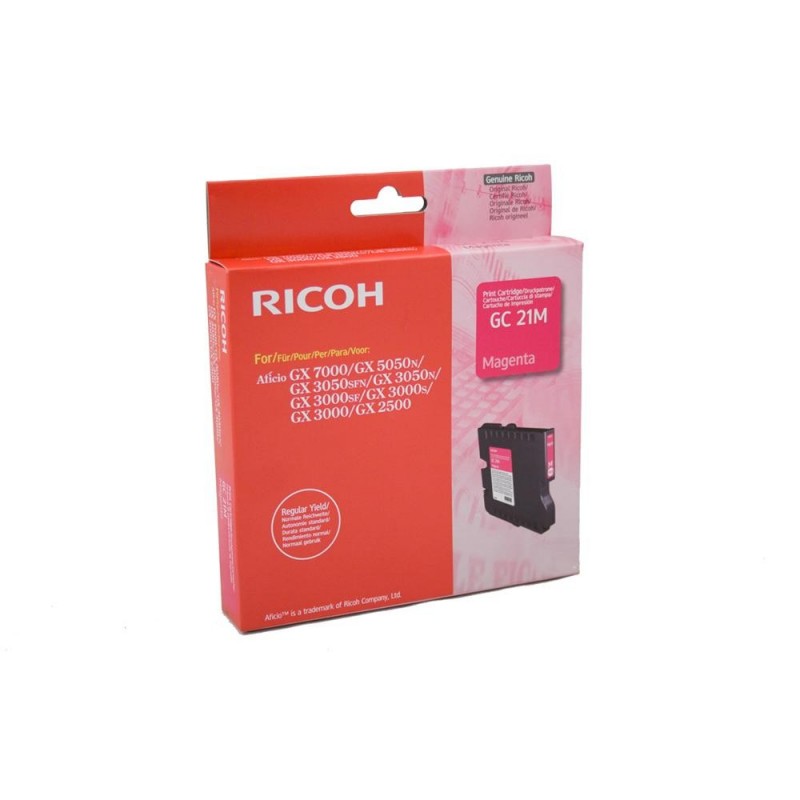 ГЛАВА ЗА RICOH GX 3000/3050N/5050N - Magenta - Gel Ink Cartridge - Type GC21M - P№ 405534