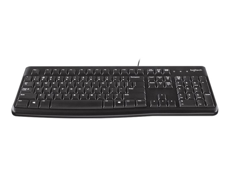 КОМПЛЕКТ МИШКА + КЛАВИАТУРА LOGITECH MK120 US, БЕЗ БДС КИРИЛИЗАЦИЯ (WITHOUT BDS Cyrillic) - Black - P№ 920-002562