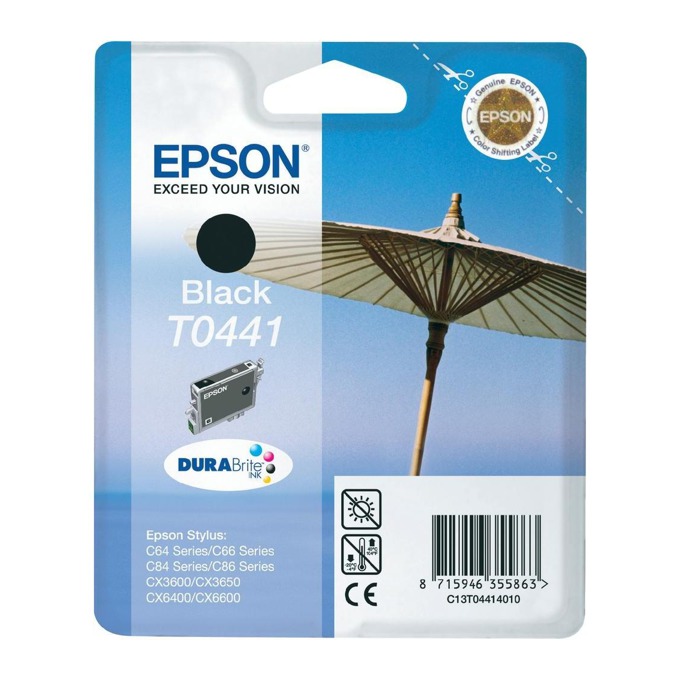 ГЛАВА ЗА EPSON STYLUS C64/C66/C84/CX 3600/3650/6400/6600 - Black - P№ C13T04414010