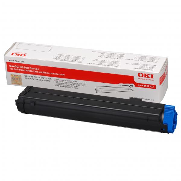 КАСЕТА ЗА OKI B 4400/4600 - Black - PN 43502302