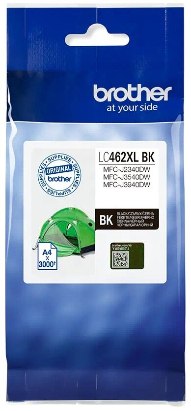 ГЛАВА ЗА BROTHER MFC J2340DW/J3540DW/J3940DW - Black - P№ LC462XLBK (LC-462XLBK)