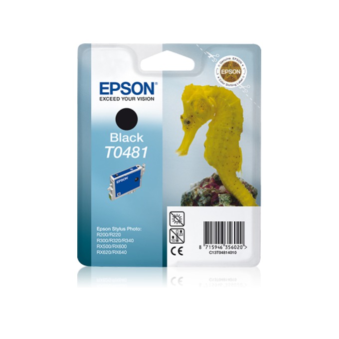 ГЛАВА ЗА EPSON STYLUS PHOTO R 200/300/320/RX 500/600 - Black - P№ C13T048140