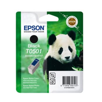 ГЛАВА ЗА EPSON STYLUS 400/440/460/500/600/640/660/PHOTO 750/1200 - S020187/S020093 - Black - OUTLET - P№ C13T050140