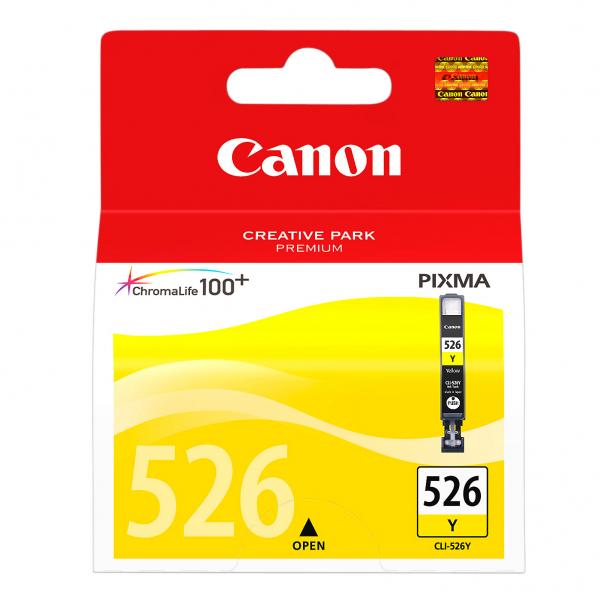 ГЛАВА ЗА CANON PIXMA iP 4850/MG 5150/5250/6150/8150 - Yellow - ink tank - /526/ - CLI526Y (CLI-526Y) - P№ 4543B001