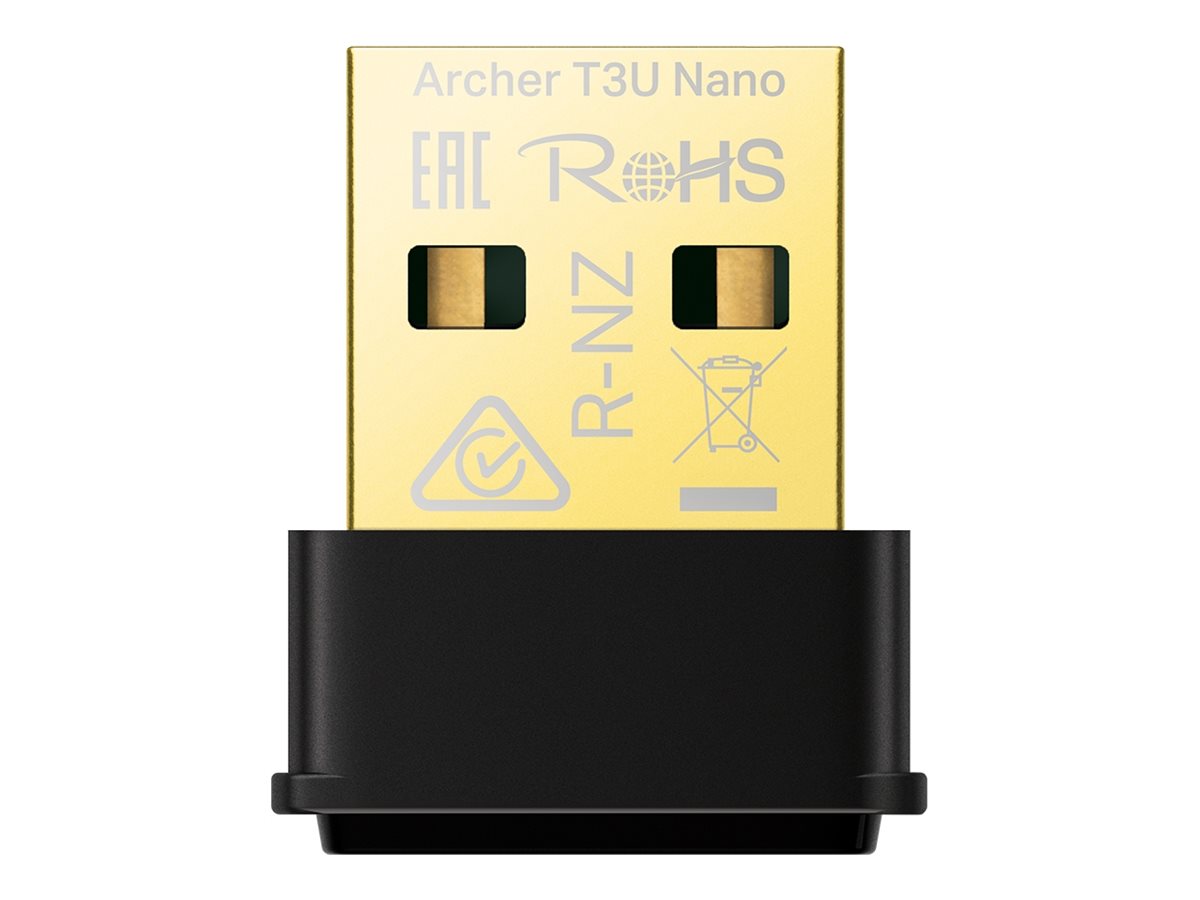 АДАПТЕР TP-LINK ARCHER T3U NANO - Black - PN TPLACT3UN