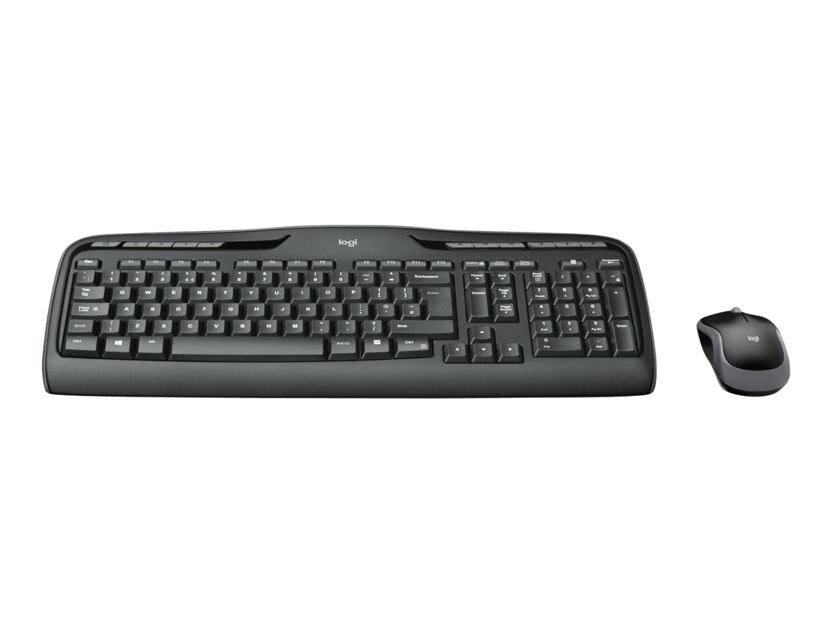 КОМПЛЕКТ МИШКА + КЛАВИАТУРА LOGITECH MK330 US - Wireless - БЕЗ БДС КИРИЛИЗАЦИЯ - without BDS Cyrillic - Black - P№ 920-003989