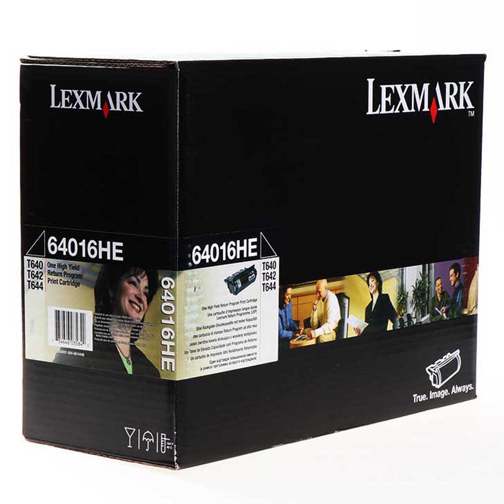 КАСЕТА ЗА LEXMARK OPTRA T640/T642/T644 - Black - Return program cartridge - PN 64016HE