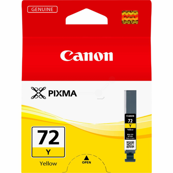 ГЛАВА ЗА CANON PIXMA PRO-10/10S - Yellow ink cartridge - PGI-72Y - P№ 6406B001 -  14 ml /337 pages