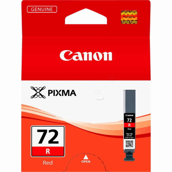 ГЛАВА ЗА CANON PIXMA PRO-10/10S - Red ink cartridge - PGI-72R - P№ 6410B001 -  14 ml / 1045 pages 