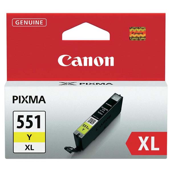 ГЛАВА ЗА CANON PIXMA IP 7250/PIXMA MG 5450/6350 - Yellow - ink tank - /551/ - CLI-551XLY (CLI551XLY) - P№ 6446B001