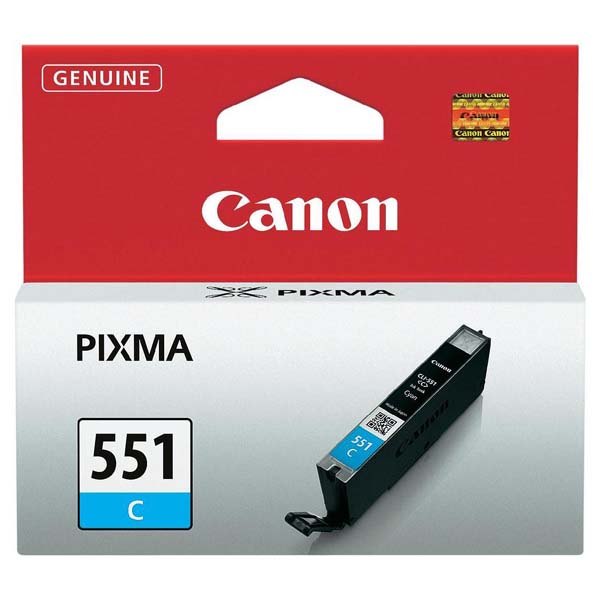 ГЛАВА ЗА CANON PIXMA IP 7250/PIXMA MG 5450/6350 - Cyan - ink tank - /551/ - CLI-551C (CLI551C) - P№ 6509B001