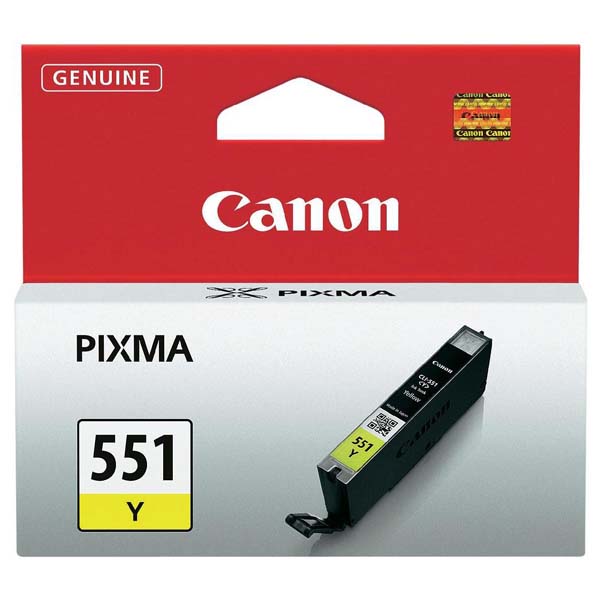 ГЛАВА ЗА CANON PIXMA IP 7250/PIXMA MG 5450/6350 - Yellow - ink tank - /551/ - CLI-551Y (CLI551Y) - P№ 6511B001