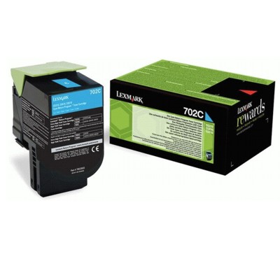 КАСЕТА ЗА LEXMARK CS310/CS410/CS510 - Cyan - Return program cartridge - PN 70C20C0 - /702C/