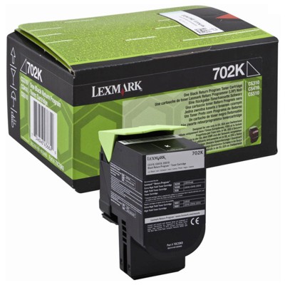 КАСЕТА ЗА LEXMARK CS310/CS410/CS510 - Black - Return program cartridge - P№ 70C20K0  - /702K/