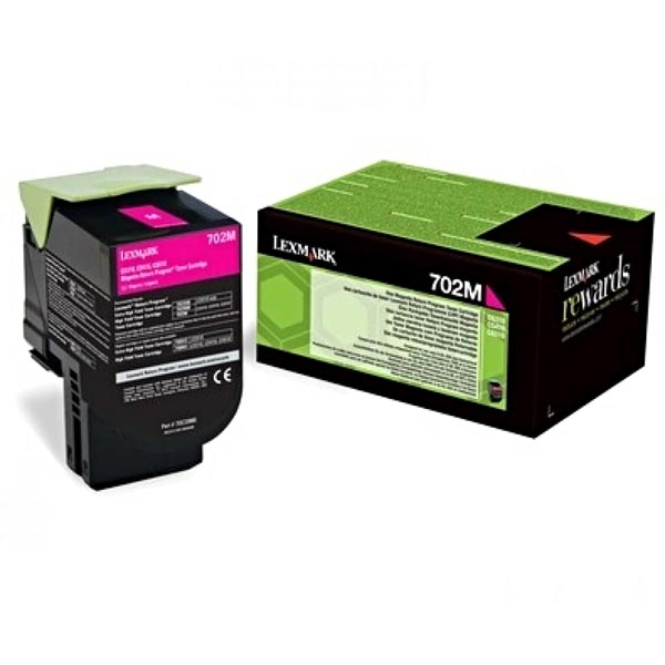 КАСЕТА ЗА LEXMARK CS310/CS410/CS510 - Magenta - Return program cartridge - PN 70C20M0 - /702M/