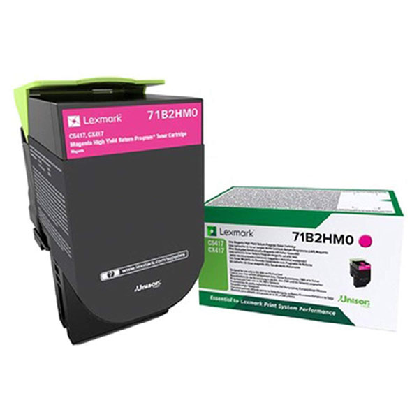 КАСЕТА ЗА LEXMARK CS417dn/CX417dn/CS517/CX517 - Magenta - HIGH CAPACITY - Return program cartridge - PN  71B2HM0