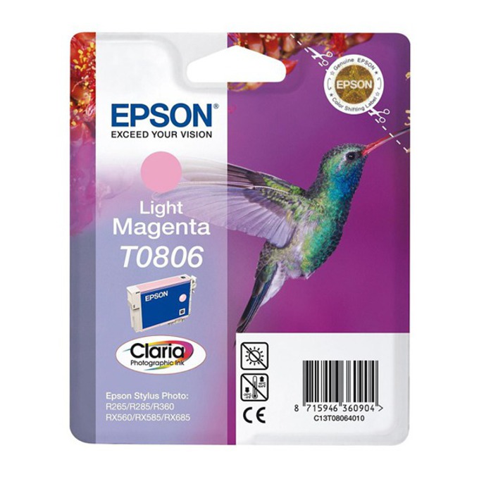 ГЛАВА ЗА EPSON STYLUS PHOTO R 265/285/360/RX 560 - Light magenta - P№ C13T08064010